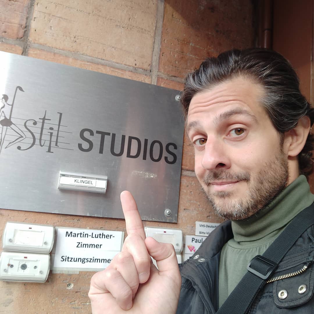 April 2019: Sprecheraufnahmen für "Hui Buh"